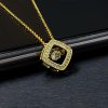 Stylish American Diamond Pendant with Chain