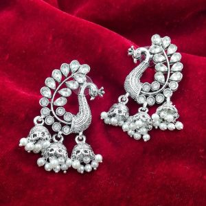 Premium Silver Plated Earring